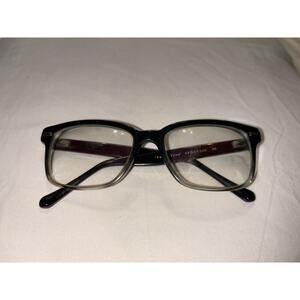Penguin The Vern GR Black Gray Red Square Eyeglasses Frames 53-17 140 Unisex B